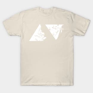 Nature Triangles White T-Shirt